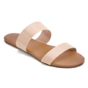 Lauren Conrad Nude Sandals